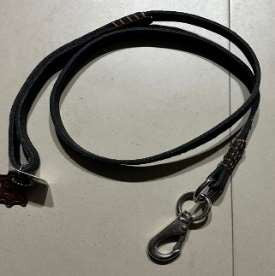 Square Leather Leash Imp